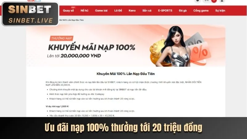 Hình ảnh minh họa cá cược có trách nhiệm tại sinbet